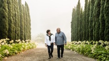 Warrandyte的Pietro Gallus Estate的John Di Pietro和Anna Gallo将开设Grappa品尝室。