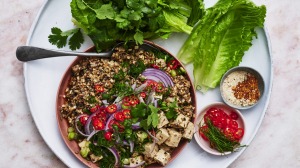 蘑菇larb。