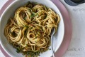 储藏室面食:Bigoli莎莎舞。